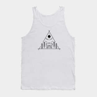 Camping With Van Tank Top